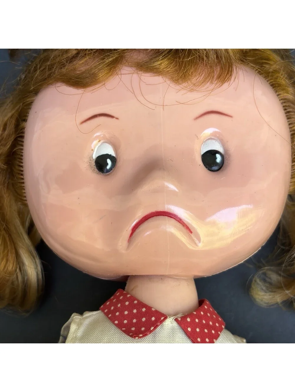 Rare! Vintage Camay TWO FACE Doll Creepy 1960-70s 15” Hong Kong